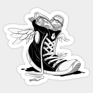 A Mile in My Shoes Sticker